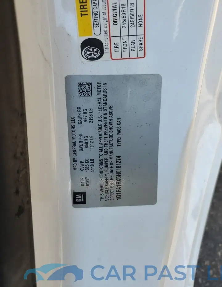 1G1FA1RX5H0181274# 12