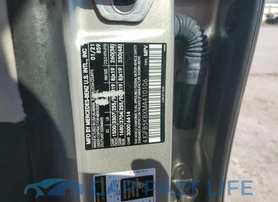 4JGFB5KBXMA410106# 14