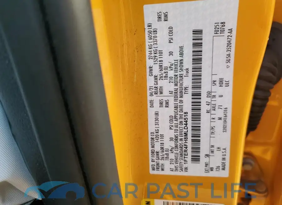 1FTER4FH8MLD44518# 12