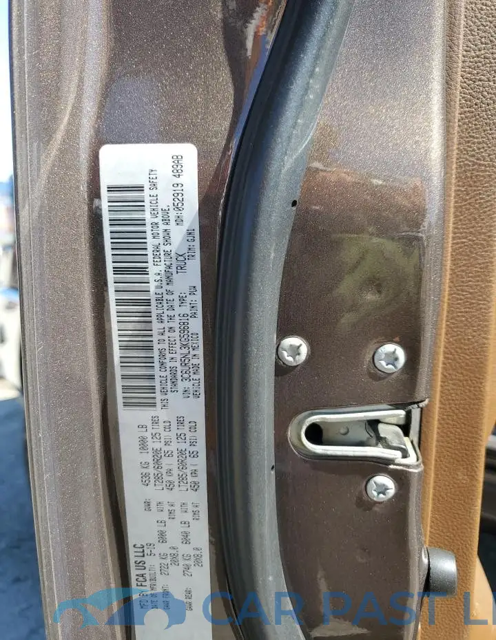 3C6UR5NL3KG596816# 12