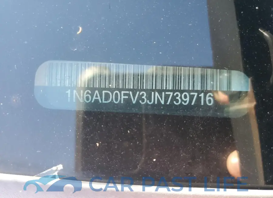 1N6AD0FV3JN739716# 12
