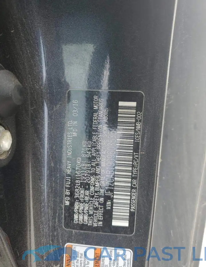 JF1ZCAB19G9603535# 12