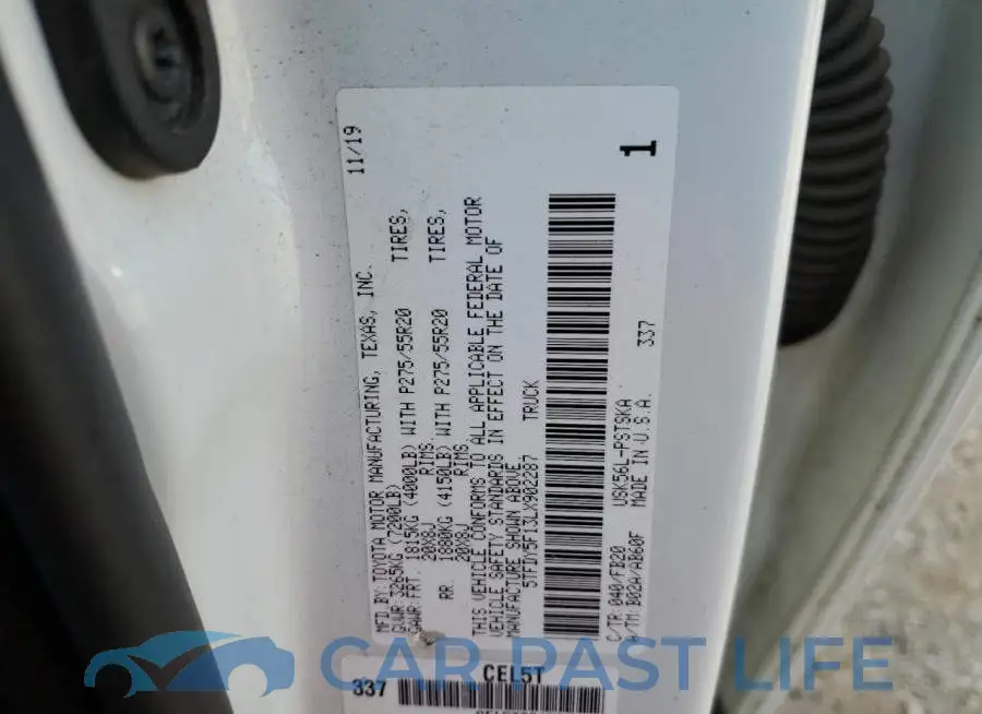 5TFDY5F13LX902287# 13