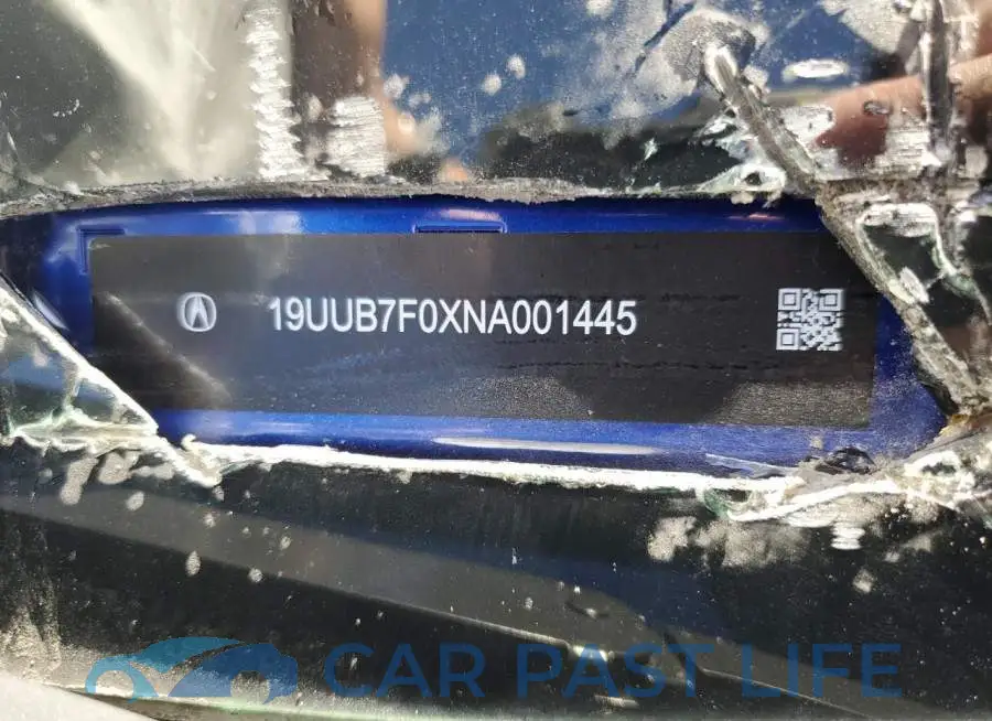 19UUB7F0XNA001445# 12
