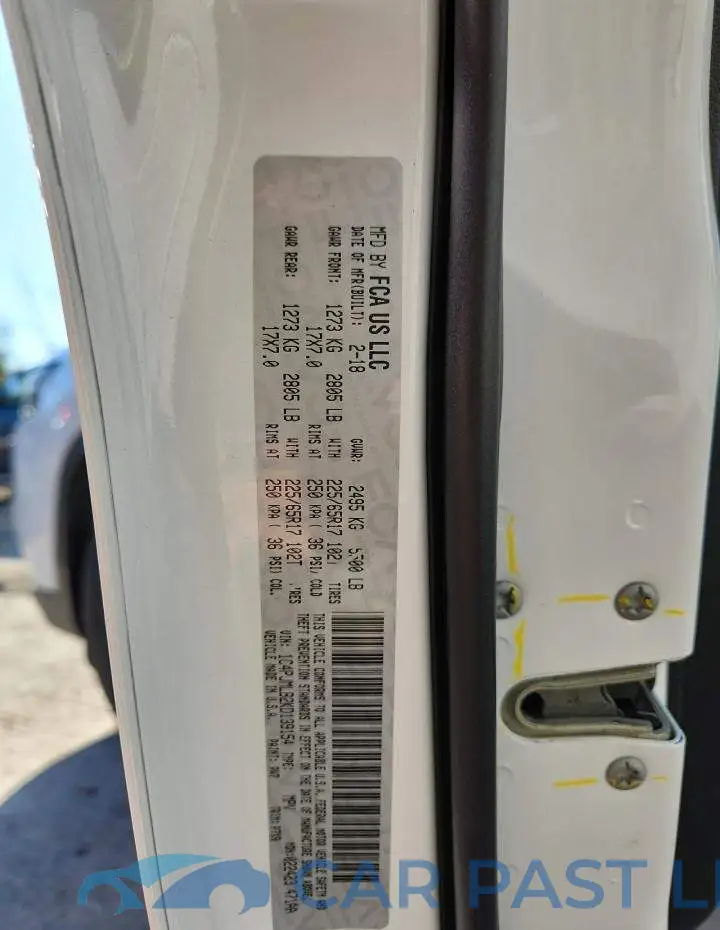 1C4PJMLB2KD139154# 13