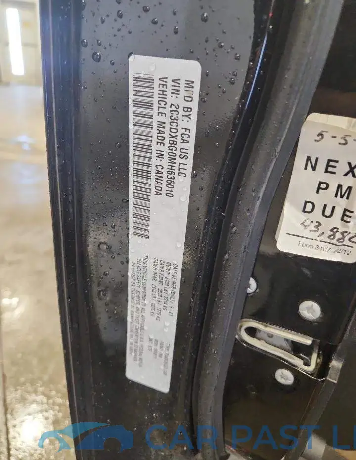 2C3CDXBG0MH636010# 13