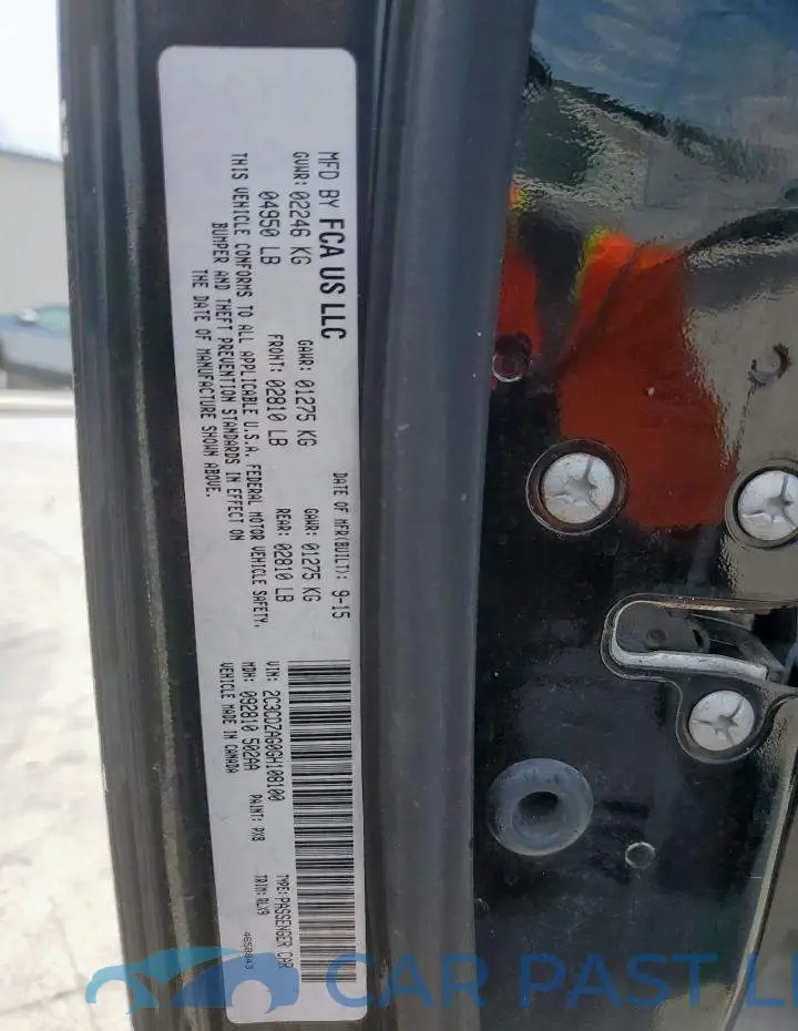 2C3CDZAG0GH108100# 12