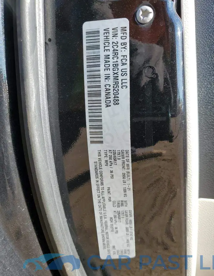 2C4RC1BGXMR520488# 13