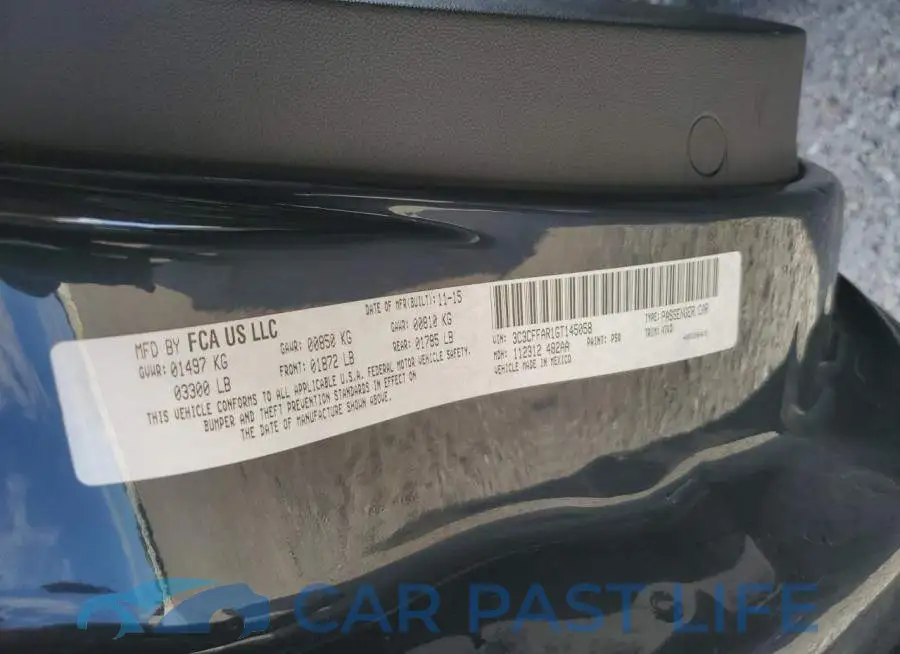 3C3CFFAR1GT145058# 12