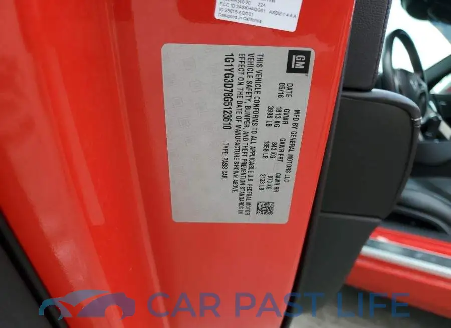 1G1YG3D78G5123610# 12