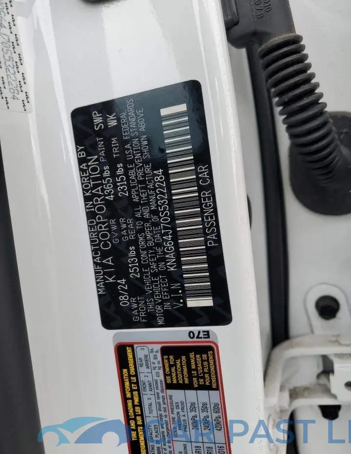 KNAG64J70S5322284# 13