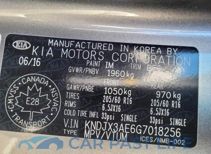 KNDJX3AE6G7018256# 10