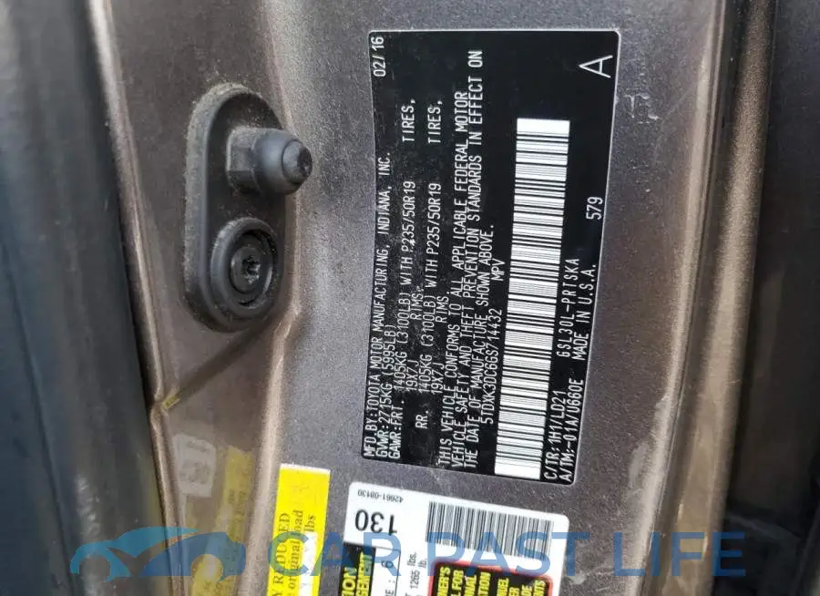 5TDXK3DC6GS714432# 13