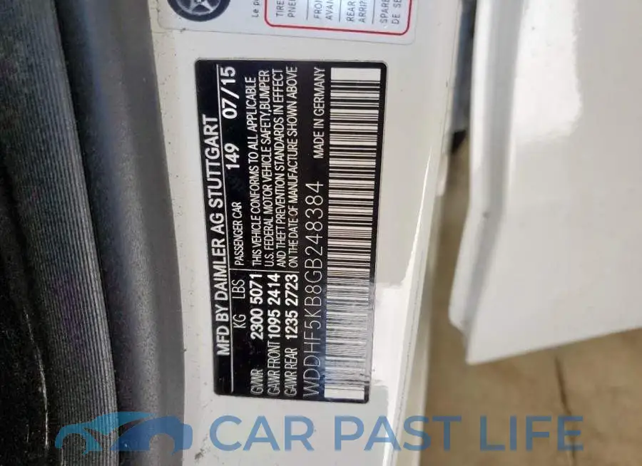 WDDHF5KB8GB248384# 13
