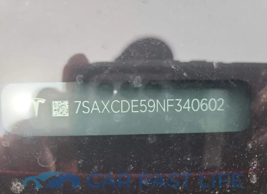7SAXCDE59NF340602# 12