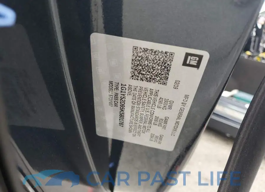 1G1Y52D95K5801787# 12
