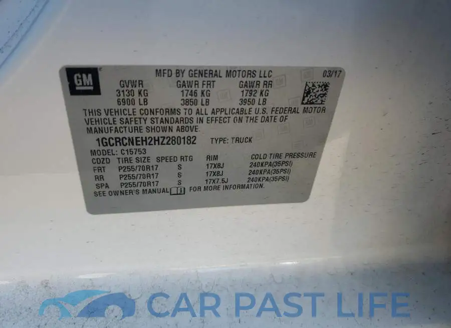 1GCRCNEH2HZ280182# 12