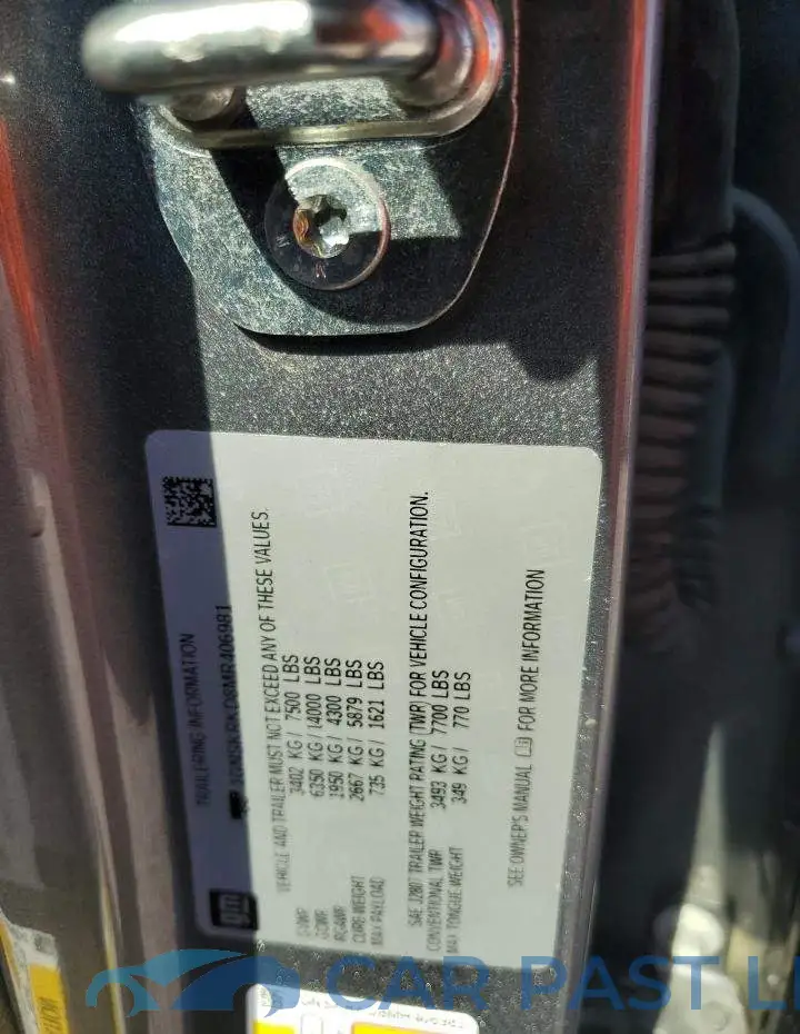 1GNSKRKD8MR406981# 13