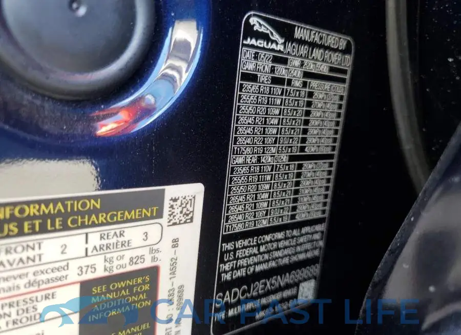 SADCJ2EX5NA699689# 13