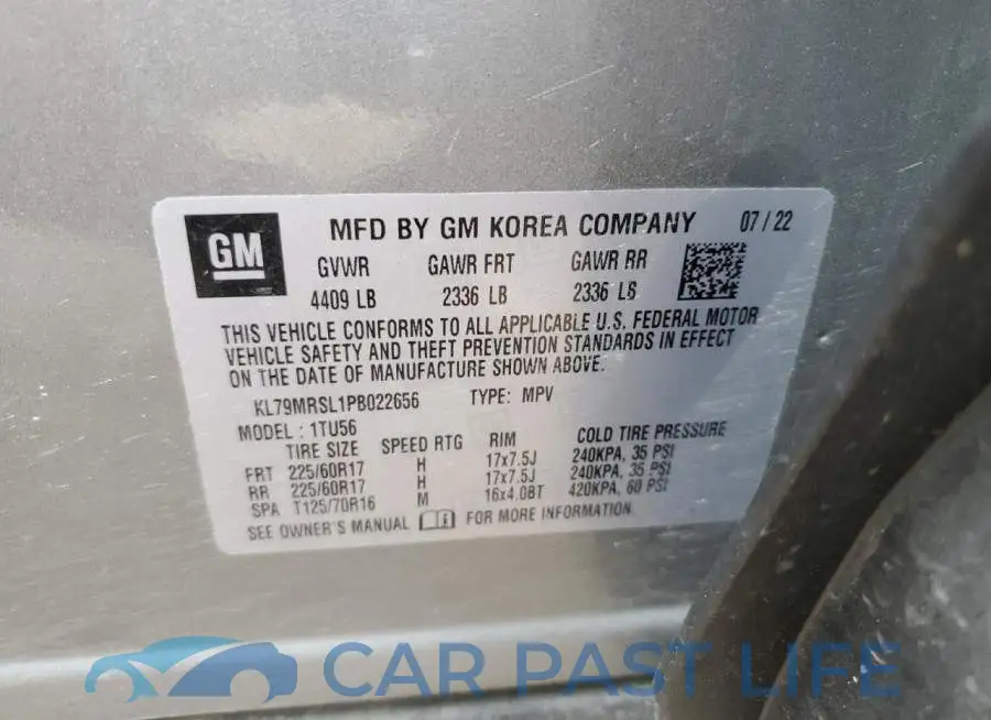 KL79MRSL1PB022656# 13