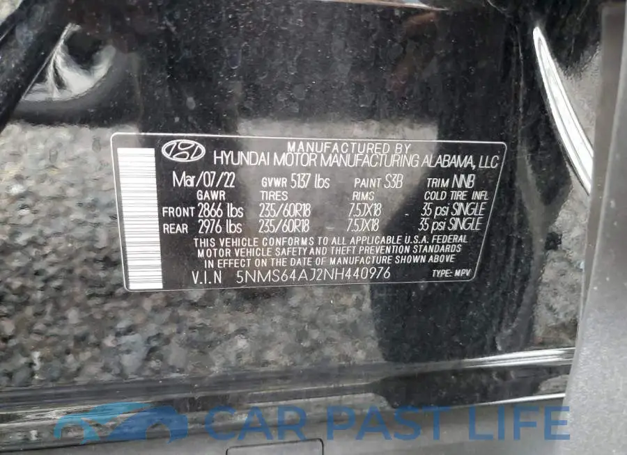 5NMS64AJ2NH440976# 14