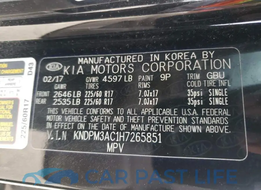 KNDPM3AC1H7265851# 13