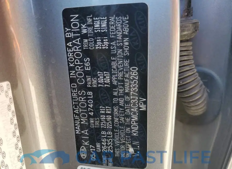 KNDPMCAC3J7335260# 12
