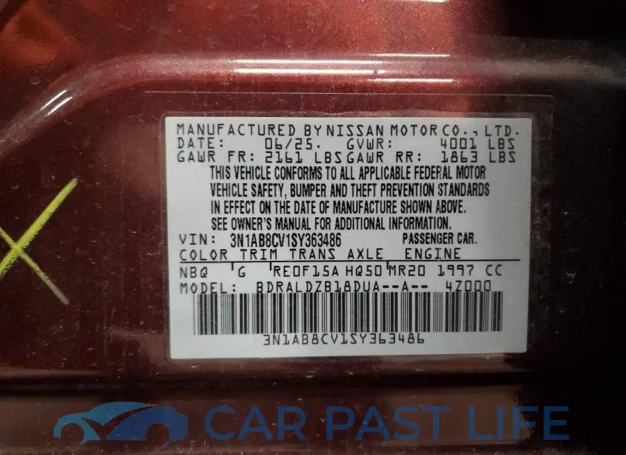 3N1AB8CV1SY363486# 12