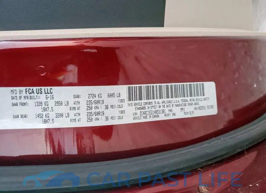 2C4RC1EG1HR531381# 14