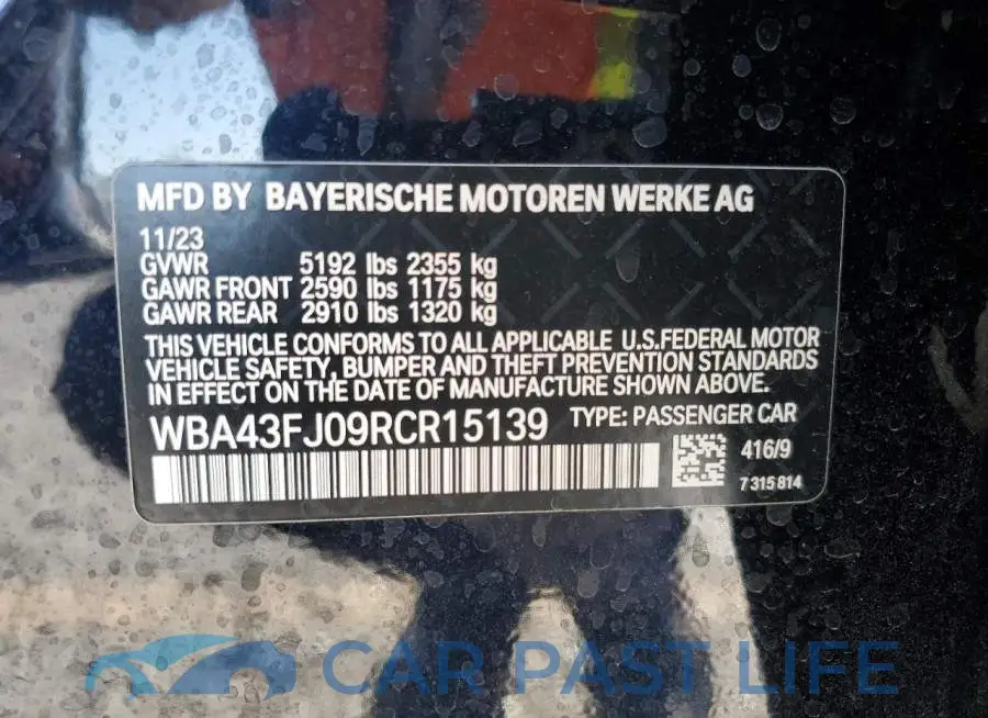 WBA43FJ09RCR15139# 13