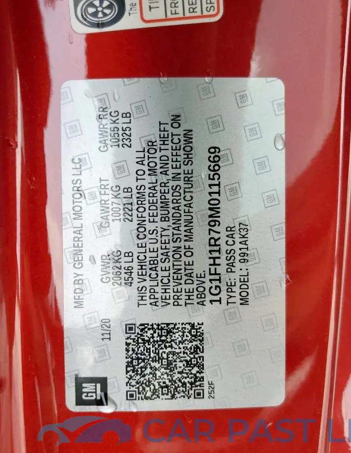 1G1FH1R79M0115669# 12