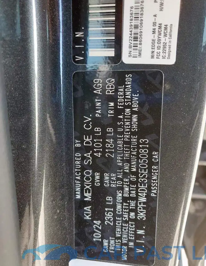 3KPFW4DE3SE050813# 13