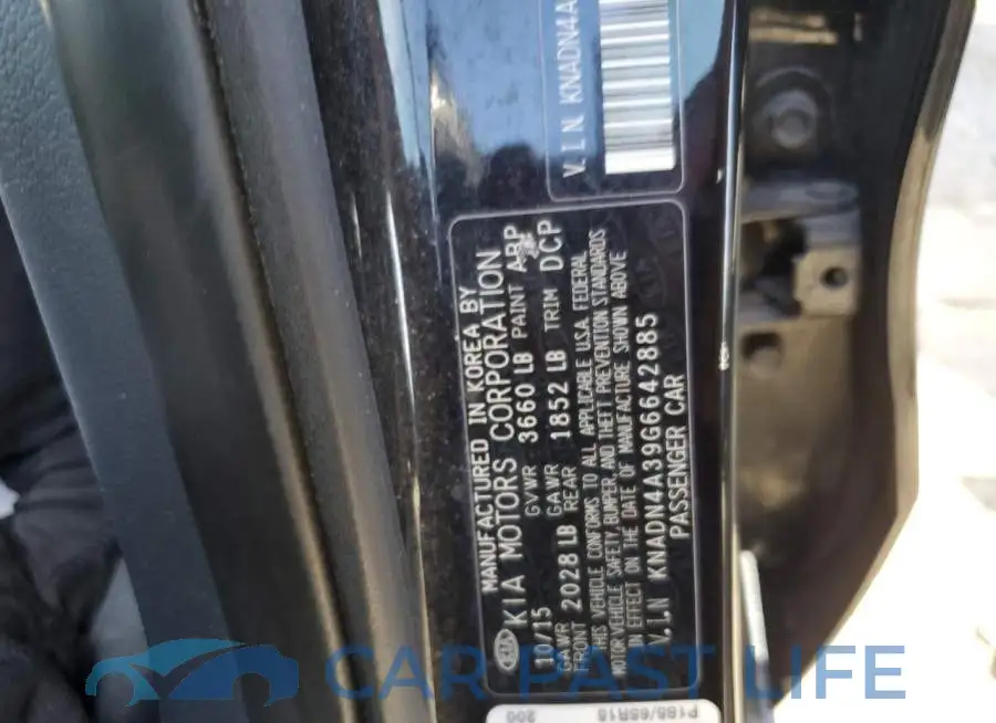 KNADN4A39G6642885# 12