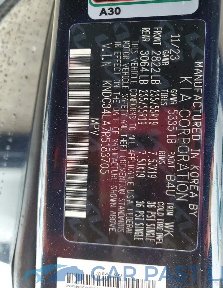 KNDC34LA7R5183705# 14