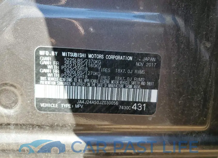 JA4J24A50JZ030056# 14