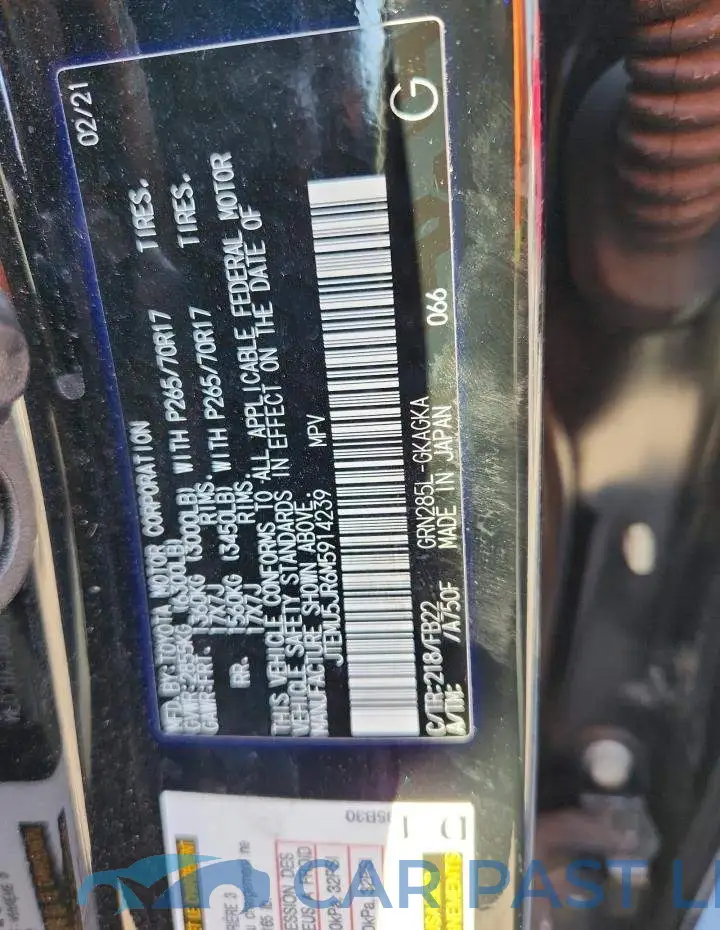 JTEMU5JR6M5914239# 13