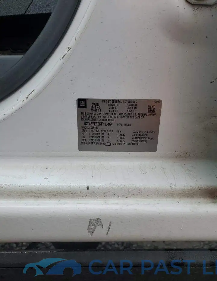 1GT42YE80GF115164# 12