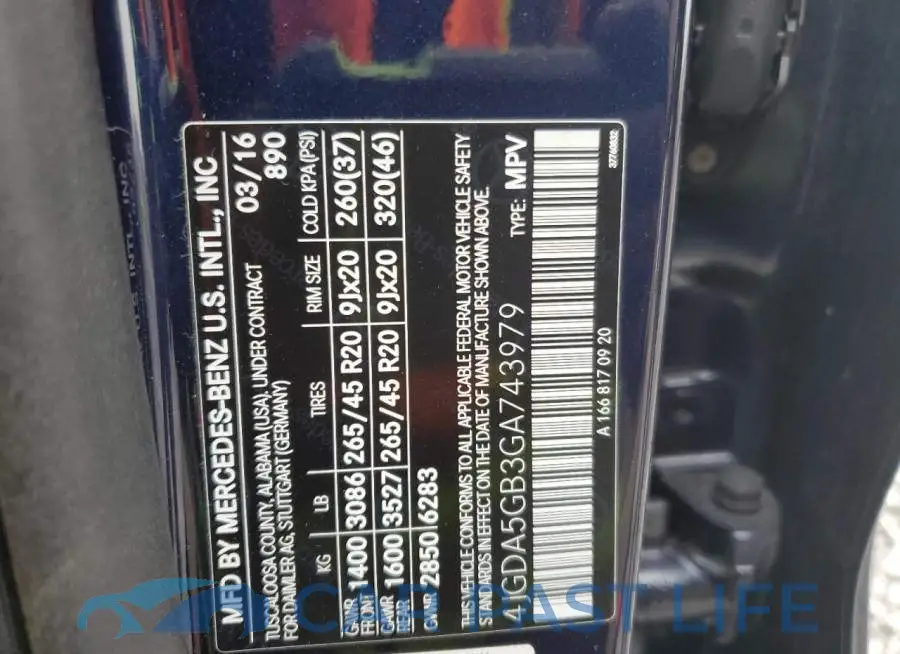4JGDA5GB3GA743979# 13