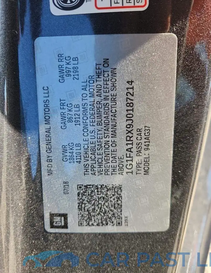 1G1FA1RX9J0187214# 12