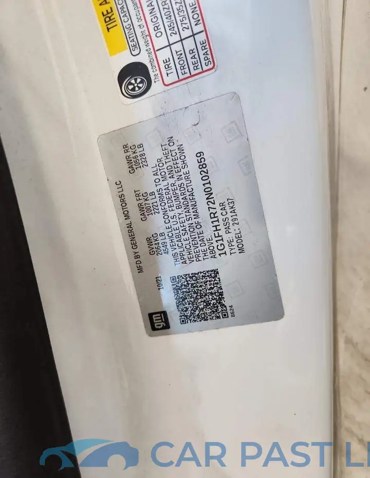 1G1FH1R72N0102859# 13