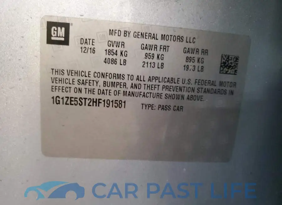 1G1ZE5ST2HF191581# 12