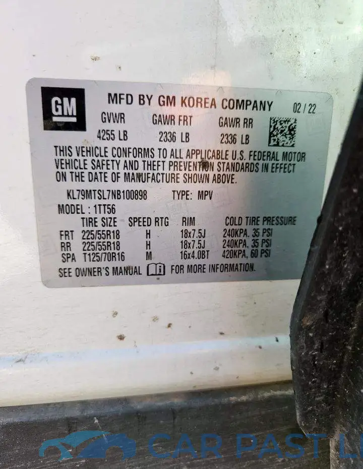 KL79MTSL7NB100898# 14