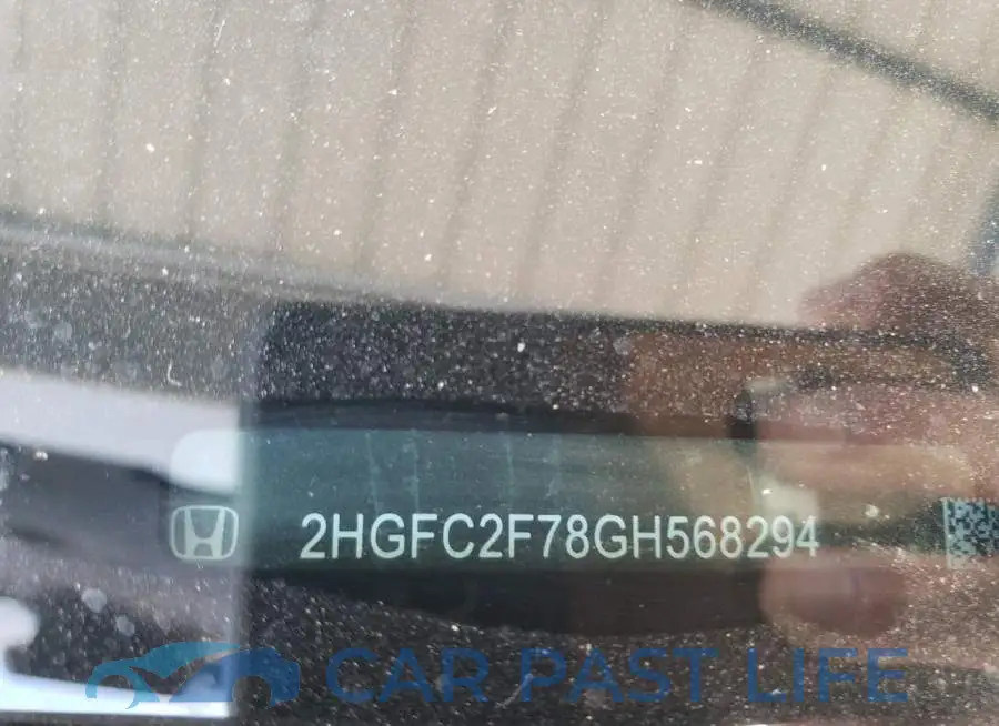 2HGFC2F78GH568294# 12