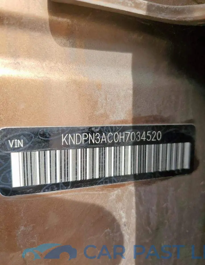 KNDPN3AC0H7034520# 13