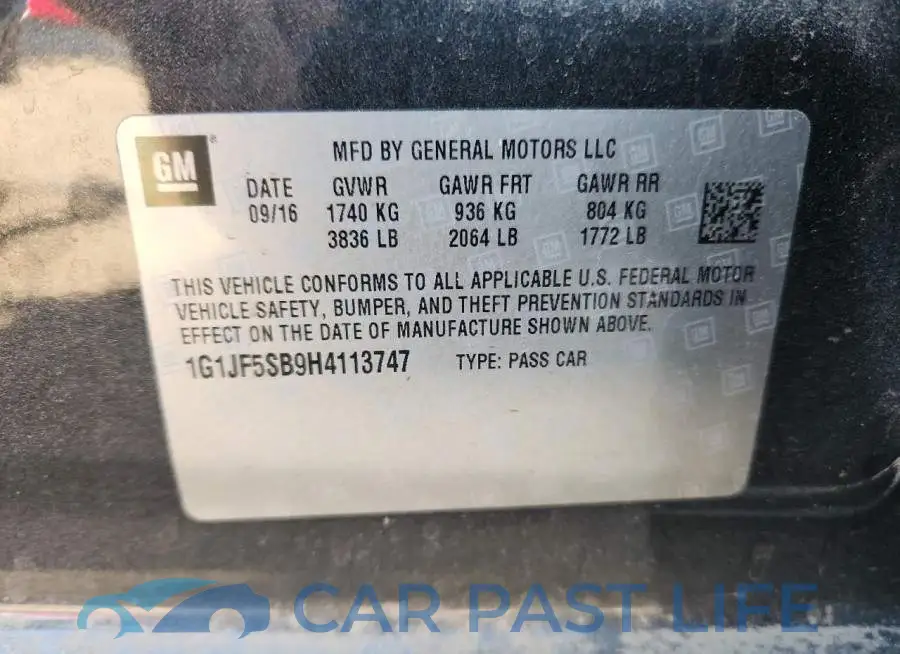 1G1JF5SB9H4113747# 13