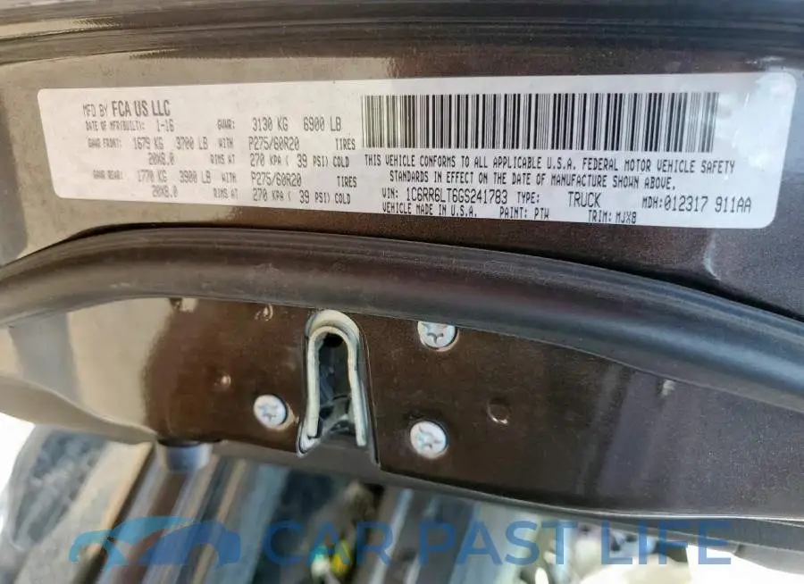 1C6RR6LT6GS241783# 13