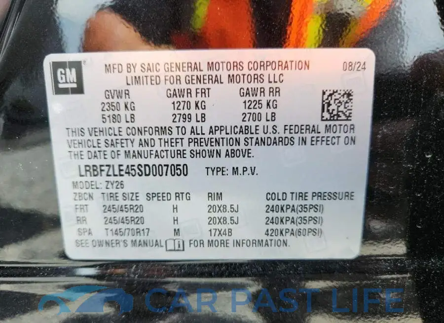 LRBFZLE45SD007050# 13