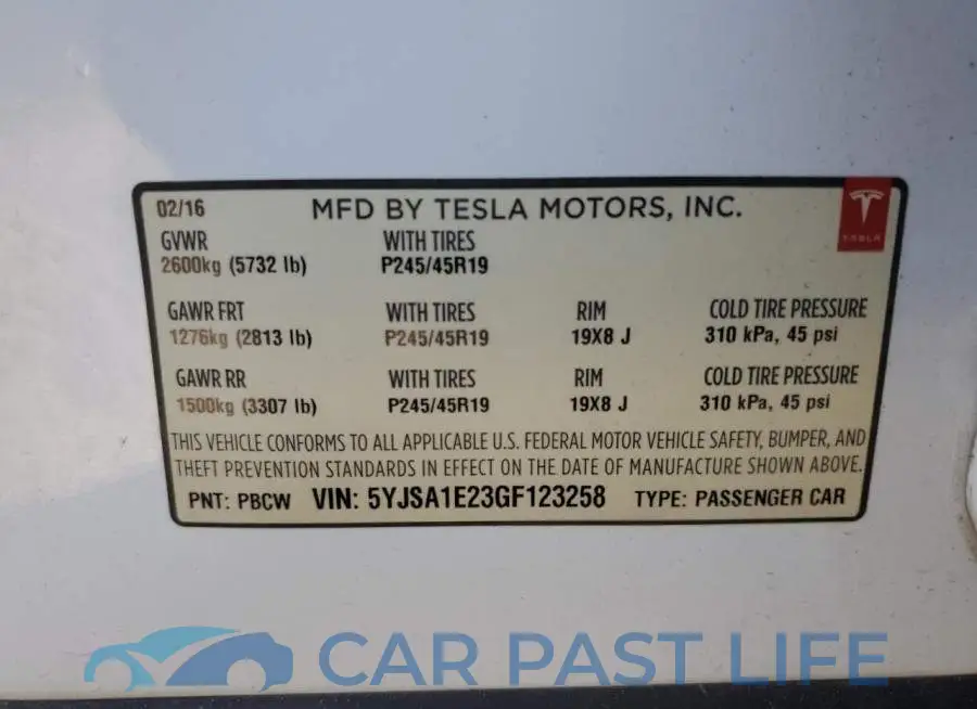 5YJSA1E23GF123258# 12