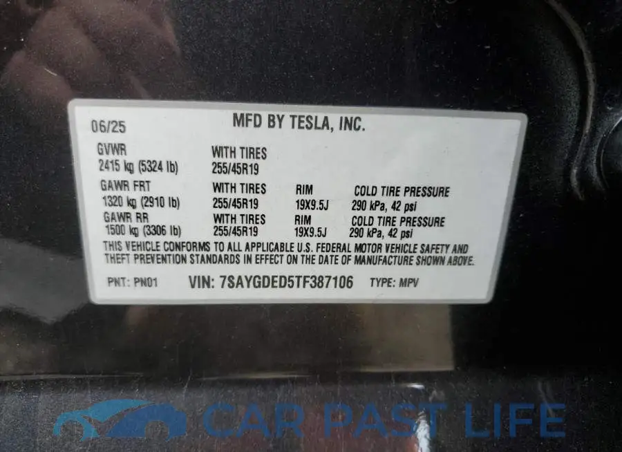 7SAYGDED5TF387106# 14