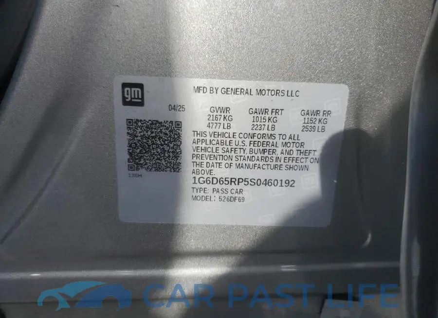 1G6D65RP5S0460192# 13